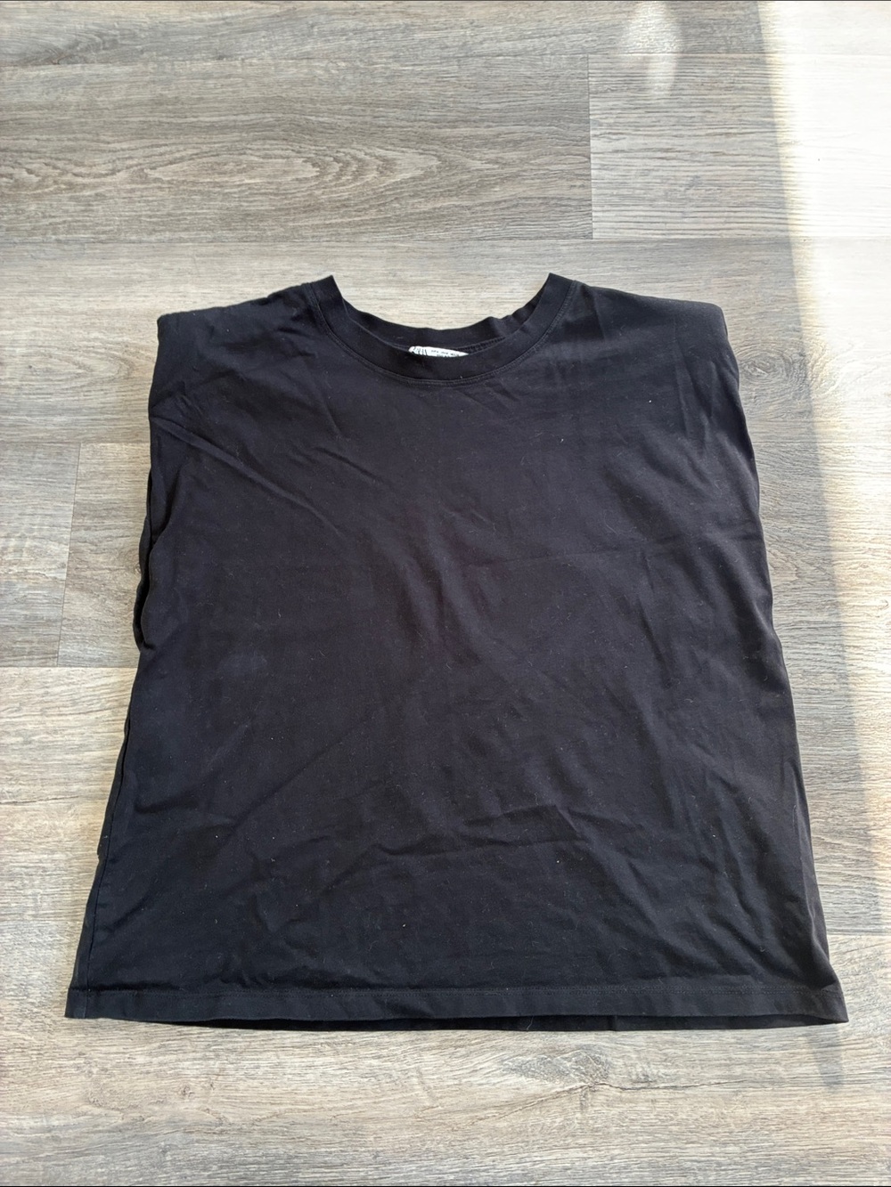 Squared Shoulders Women’s  Sleeveless Shirt